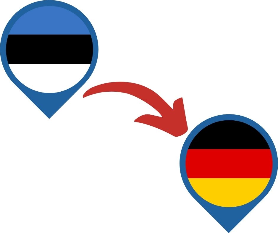 Estland Kombiticket von Estland nach Deutschland