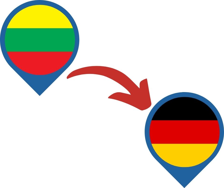 Litauen Kombiticket von Litauen nach Deutschland