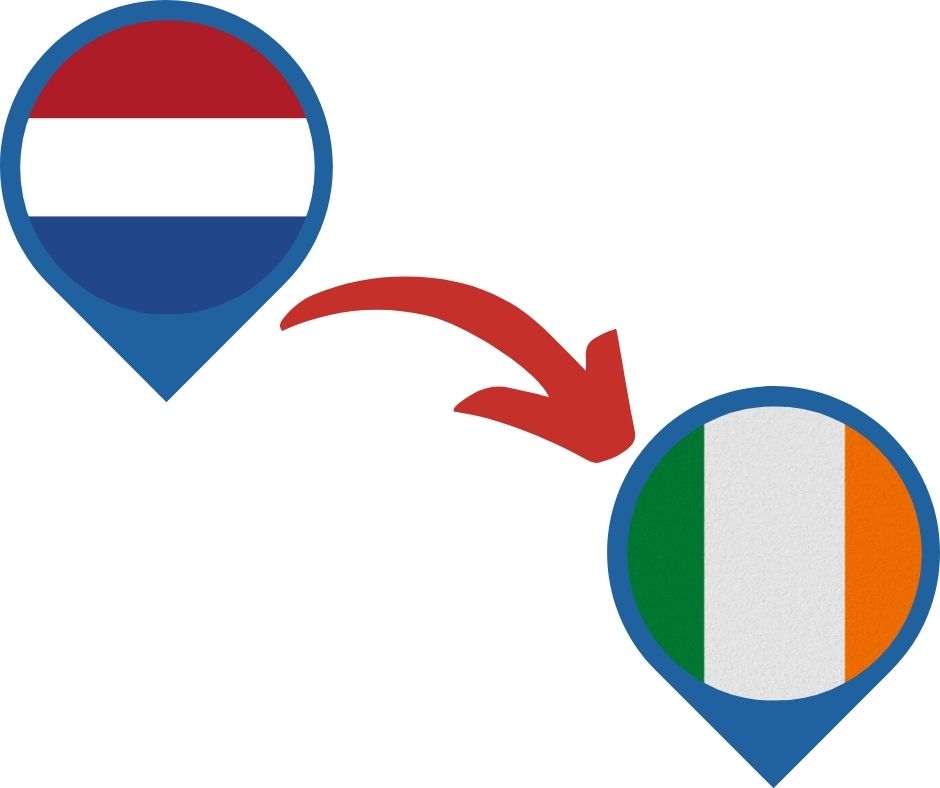 Irland Kombiticket von den Niederlanden nach Irland